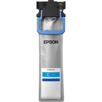 Cartucho de tinta Epson Cian Original Alto Rendimiento XL WorkForce Pro EM-C800RDWF/EP-C800RDW