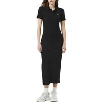 lacoste vestidos longue ribbed para mujer