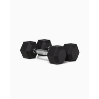 mancuernas hexagonales 9kg pareja - boomfit