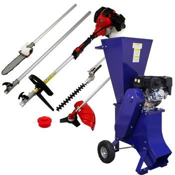 Cortacésped Multifunción 5en1 De 52cc Para Jardinería & Kit De Seguridad