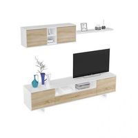 salon belus blanco brillo - roble canadian 2001048952 x 46347 x 41  282  21 cm