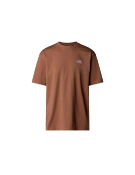 Camiseta de Montaña The north Face Essential Oversize Brown Hombre