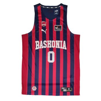 Camiseta Markus Howard Baskonia primera equipacion 2025