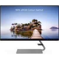 lenovo q24i-10 full hd 238 ips lcd monitor - black black