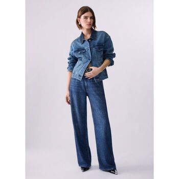 Liu Jo Jeans Jeans rectos con strass para mujer