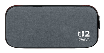 PowerA Slim Protection case for NSW2- Dark Heather Grey