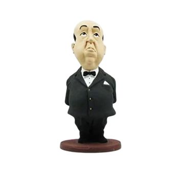 Figura Alfred Hitchcock Artesanal 20 Cms