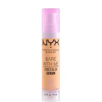 nyx professional makeup bare with me concealer serum 96ml various shades - tan