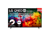 tv qned 65 - lg 65qned72b6b uhd 4k procesador inteligente r7 ai processor 4k gen9 smart tv dvb-t2 h265 negro