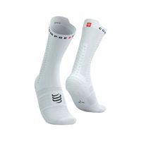 calcetines compressport pro racing v40 bike blanco talla talla 1