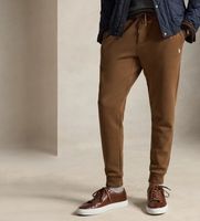 polo ralph lauren para hombre 710881518515 pantalon jogger de punto doble marron l casual algodon