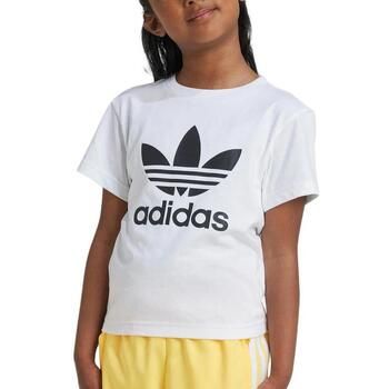 adidas Camiseta Trefoil para niña