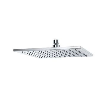 Rociador De Ducha De Cabeza Cuadrado Kludi A-qa Diseño Plano, 250 Mm, Cromo, 6442505-00