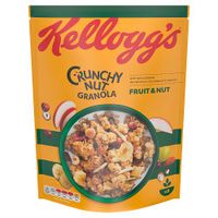kelloggs crunchy nut oat granola fruit and nut
