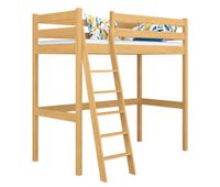 cama alta de madera n03 pino natural