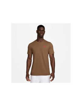 Camiseta Nike Sportswear Club T-Shirt Hombre Marrón