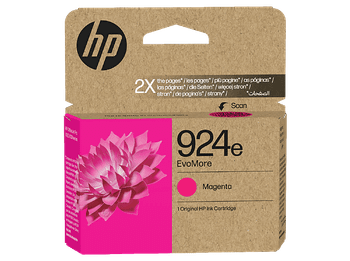 Cartucho de tinta - HP EvoMore 924e, 4K0U8NE, Magenta