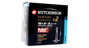 Pack de 2 tubos interiores para carretera hutchinson protect air 700x20   25 presta 48mm