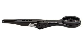 Soporte de manillar  strong integrado k edge  strong  para garmin edge negro