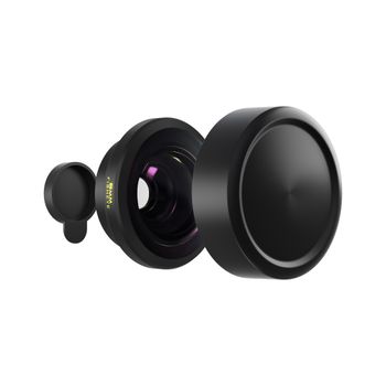 Freewell de 8 mm Lente ojo de pez  220 °   Lente Ultra Gran Angular con Distancia Focal de 0.5m, Ideal para Tomas Dinámicas para iPhone y Samsung