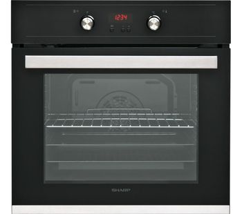 SHARP K-61D27BM1 Electric Oven - Black, Black