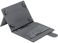 reacondicionado seminuevo muy bueno funda con teclado - maillon technologique mtkeyusbspa para tablet de 97r a 11r tipo libro multicolor
