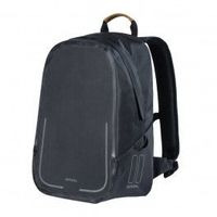 basil mochila urban dry backpack creflectante negro mate impermeable 18l