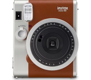 INSTAX Mini 90 Instant Camera - Brown, Brown