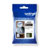 cartucho de tinta original brother lc-422bk negro