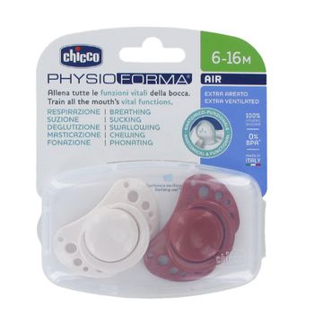 Chicco Chupete Silicona PhysioForma Air 6-16m 2uds