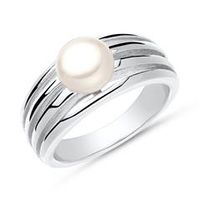 anillo de plata 925 perla