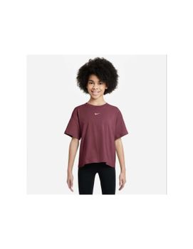 Camiseta Nike Sportswear Essential Infantil Rojo