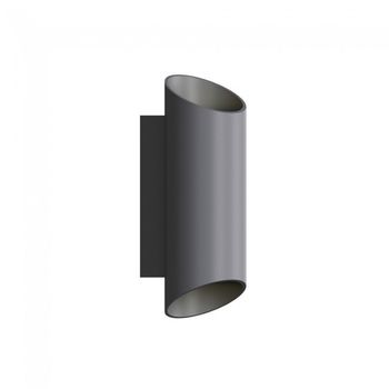 Aplique de pared exterior nico round (2 luces)