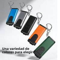 nueva linterna cob ultrafina recargable por usb mini linterna de llavero portatil edc luz de emergencia para trabajo