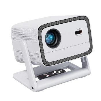 [Certificado por Netfilx] Proyector inteligente Wanbo Vali 1 con giro de 200°,1080P FHD,900 ANSI lúmenes,Android TV 11,e