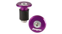 hope grip doctor puntas de manillar morado