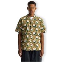 revolution camisa manga larga shirt 3912 - brown para hombre