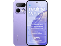 realme 16 pro purple 512 gb 8 gb ram 678 amoled de 144hz dimensity 7300-max 5g 6500 mah