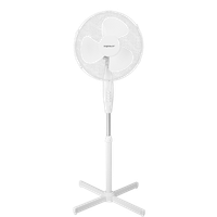 aigostar daisy - ventilador de pie silencioso 3 velocidades diametro 45 cm 40w oscilacion de 80 grados altura regulable maxima 13 m diseno exclusivo