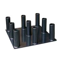 soporte vertical barras olimpicas softee 50mm