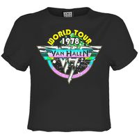 amplified clothing camiseta manga larga world tour 78 para mujer