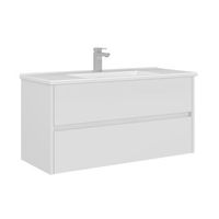 mueble para lavabo  - 100 x 45 x 52 cm - blanco