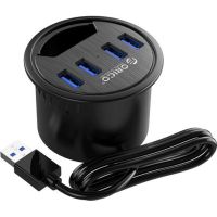 hub orico 4 puertos usb 31 gen1 5 gbps modelo desk-4u-bk-bp sin extras
