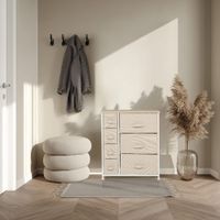 comoda tela beige