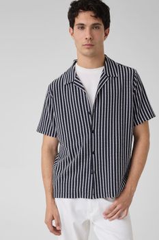 Camisa Jacquard