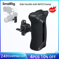 smallrig empunadura lateral con abrazadera nato de aluminio empunadura izquierda y derecha ajustable para jaula de camara de 36mm con zapata fria para sony -5952
