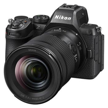 Cámara Mirrorless Nikon Z5 II 24.5MP Sensor Full-Frame 24-120mm f/4 S 4K UHD WiFi