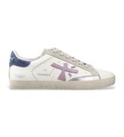 premiata para mujer stevend zapatillas de piel stevend blanco 40 plano cordones casual