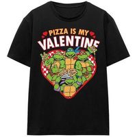 teenage mutant ninja turtles tops y camisetas pizza is my valentine para mujer