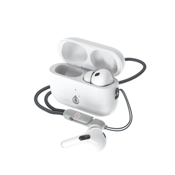 Auriculares Bluetooth Inalambricos estilo Airpods NC3279 BL Auriculares Bluetooth TWS con correa (30mAh*2) con estuche cargable(200mAh), Blanco     J&C Mobile